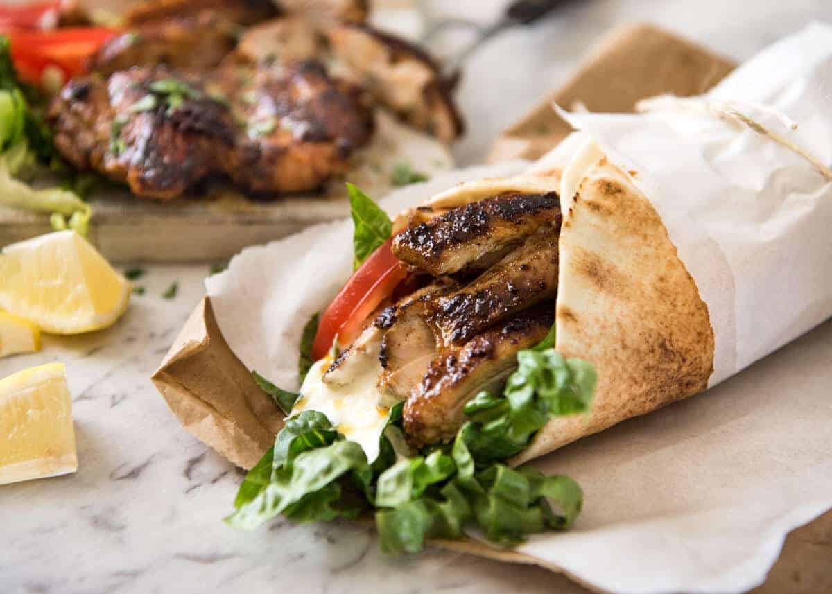 Chicken Shawarma - Shawarma Stop | Middle Eastern Halal Cuisine